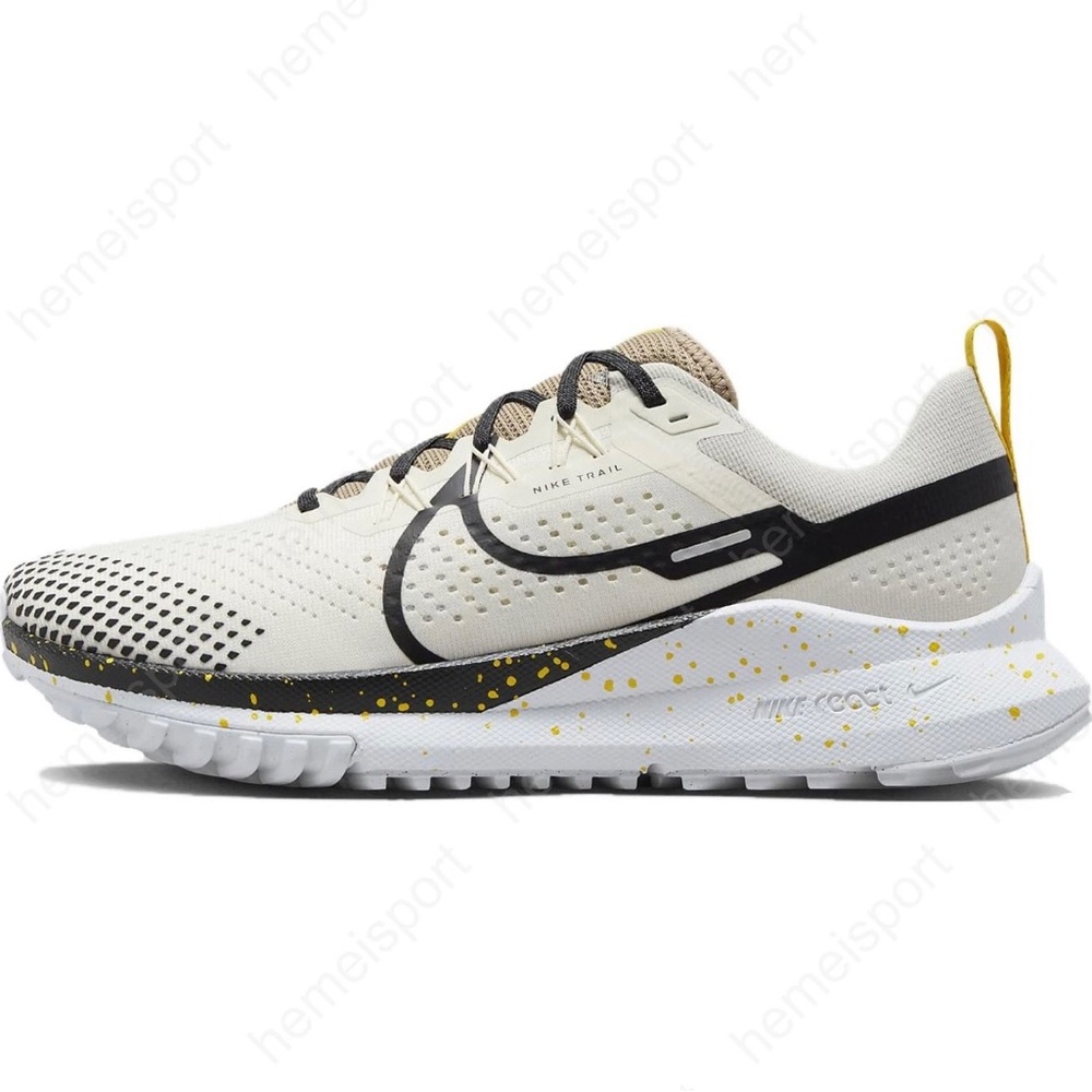 Level SS/New - Nike React Pegasus Trail 4 Low Pale Ivory Khaki - DJ6158-100 new - Picture 6 of 6
